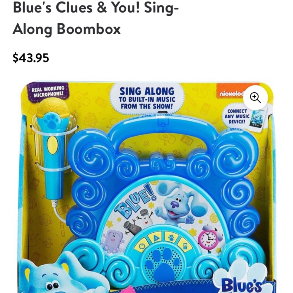 Blues clues singing machine